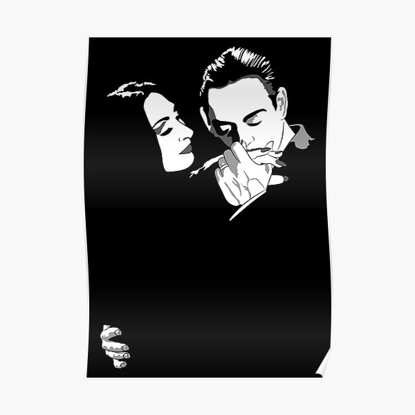 Gomez y Morticia Poster