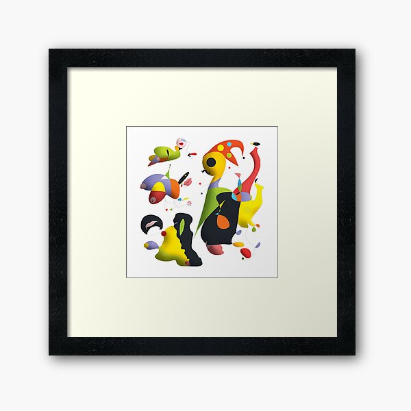 The Court Jester Framed Art Print