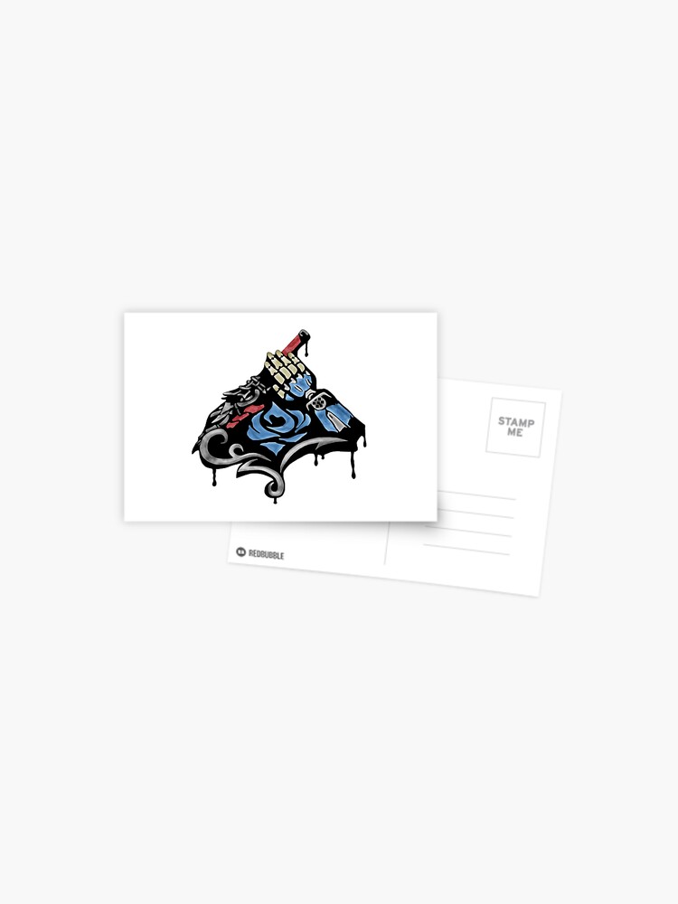 Devil May Cry5 ネロ ポストカード Nero Symbol Icon - Devil May Cry 5
