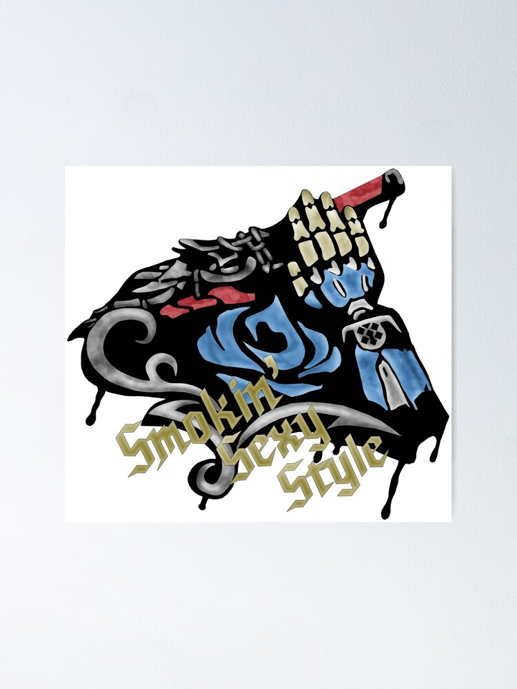 "Nero Symbol Icon SSS Smokin Sexy Style Devil May Cry 5" Poster by