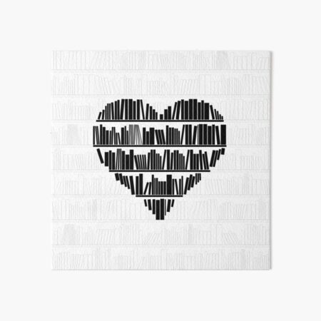 Book Lover II Art Board Print