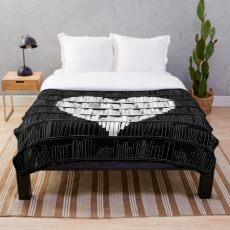 Book Lover Throw Blanket