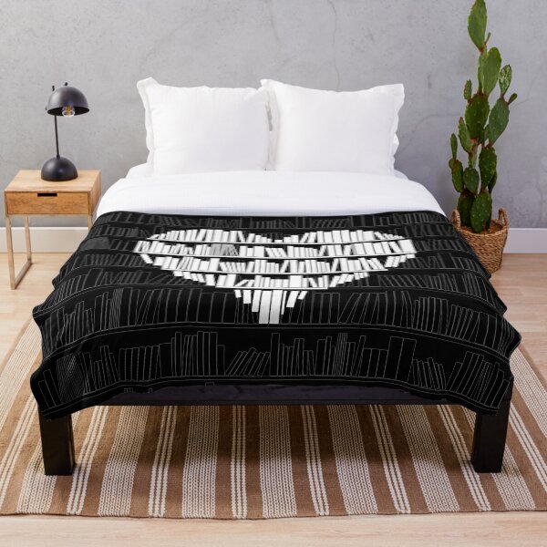 Book Lover Throw Blanket
