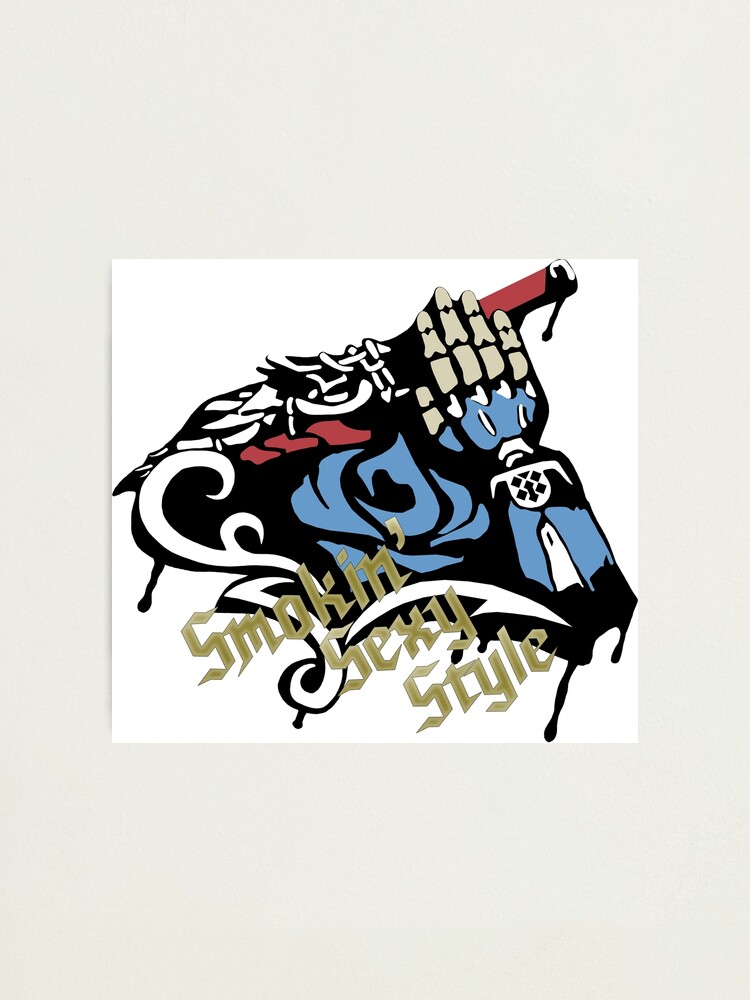 Nero Symbol Icon Sss Smokin Sexy Style Devil May Cry 5 Simple Color Version Photographic 3054