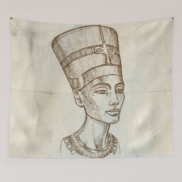 Item preview, Bust of Nefertiti designed and sold by Doomko.