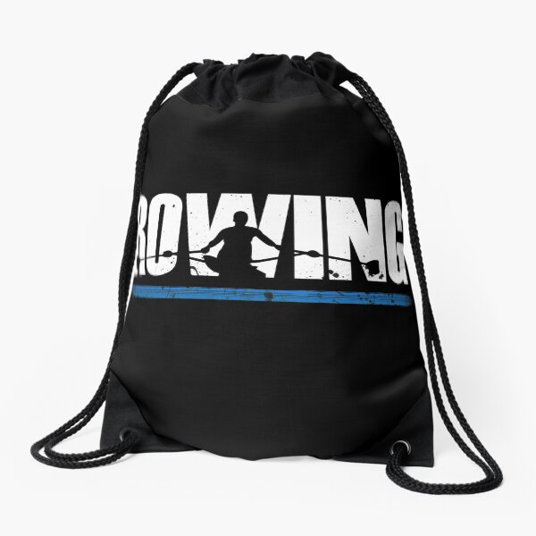 Rowing Rowers Row Rowboat Rowing Drawstring Bag