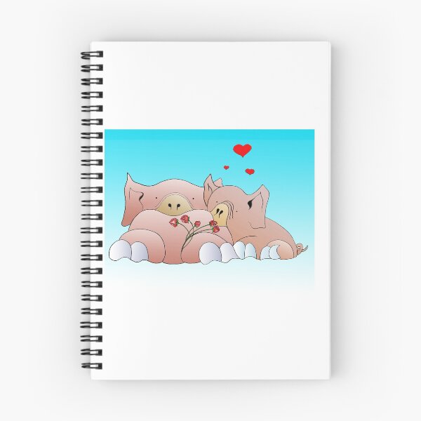 Item preview, pigs in love designed and sold by Royisaacs.