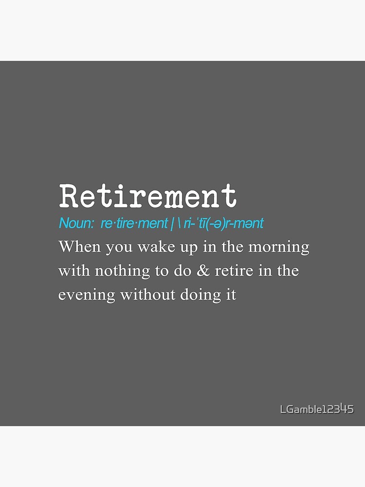 Retired Meaning