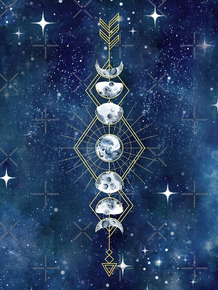 Moon Cycle Arrow by kimcarlika
