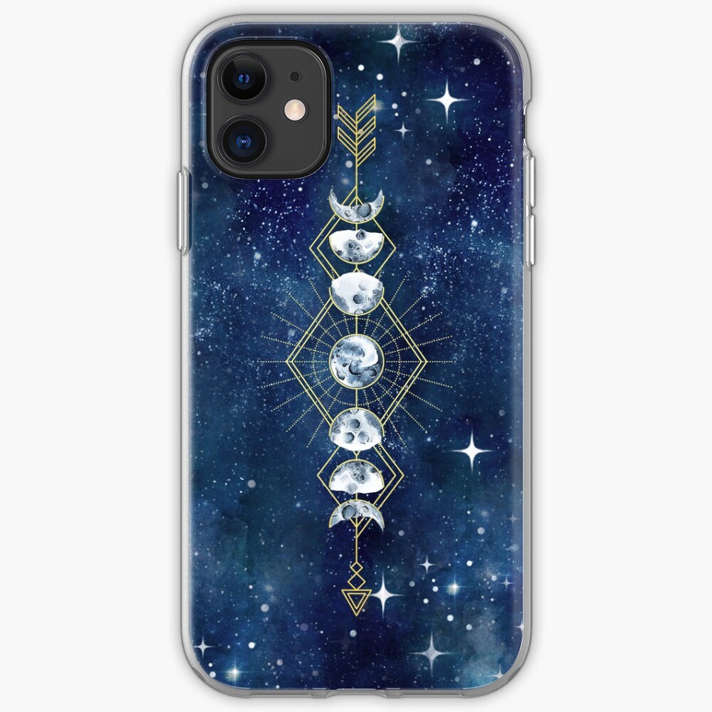 Moon Cycle Arrow iPhone Case & Cover
