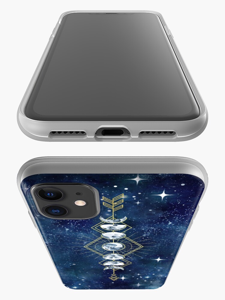 Alternate view of Moon Cycle Arrow iPhone Case & Cover