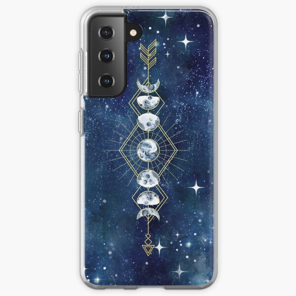 Moon Cycle Arrow Samsung Galaxy Soft Case