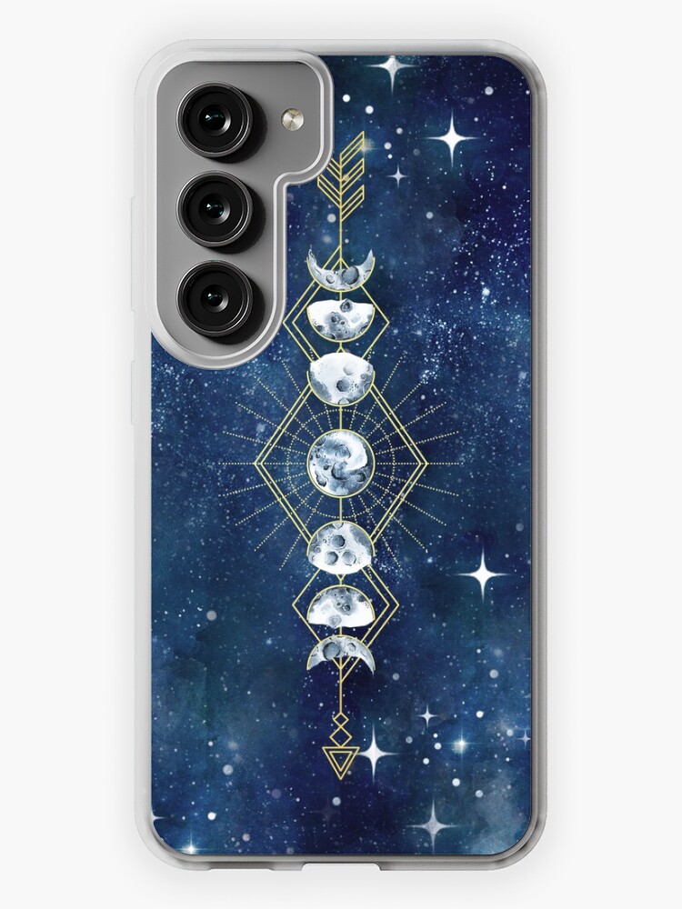 Thumbnail 1 of 4, Samsung Galaxy Phone Case, Moon Cycle Arrow designed and sold by kimcarlika.