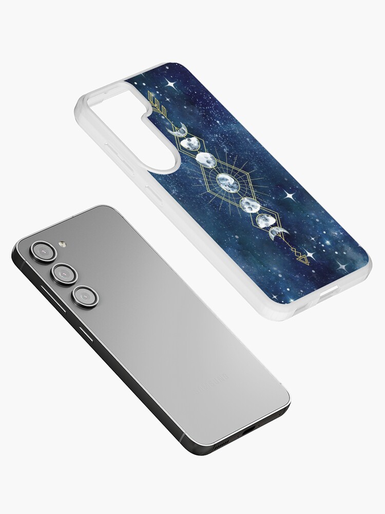 Thumbnail 2 of 4, Samsung Galaxy Phone Case, Moon Cycle Arrow designed and sold by kimcarlika.