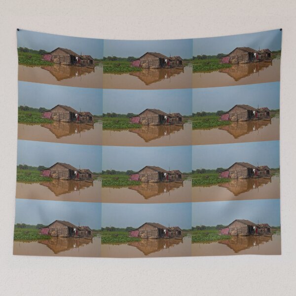 Item preview, Cambodia. Tonle Sap lake. Floating House. designed and sold by vadim19.