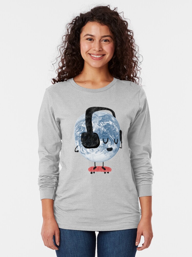 Alternate view of World Music Long Sleeve T-Shirt