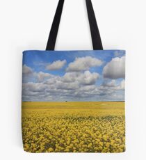 Fields of Yellow all is well. Tote Bag