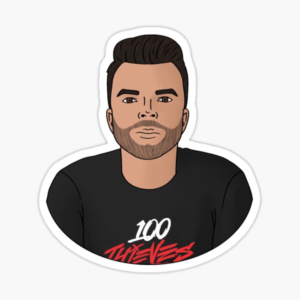 100 thieves - NadeShot Sticker