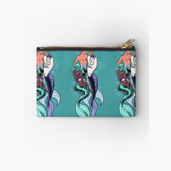 Item preview, Pride Merfolk Trio (AroAce Orientado) designed and sold by SonjaArts.