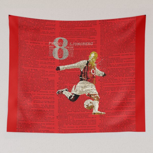 Item preview, Copy of Sports ART /  Freddie ljungberg / The invincibles / red designed and sold by designwowow.