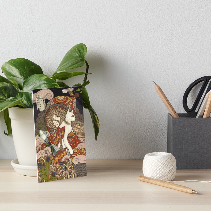 Item preview, Art Board Print designed and sold by AnitaInverarity.