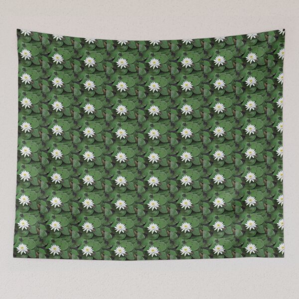 Item preview, white lily in a sea of green designed and sold by KensLensDesigns.