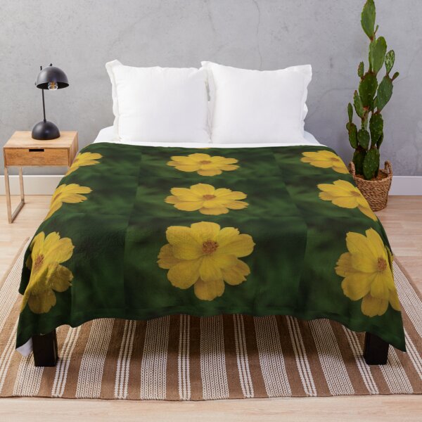 Item preview, flor amarilla en un mar de verde designed and sold by KensLensDesigns.