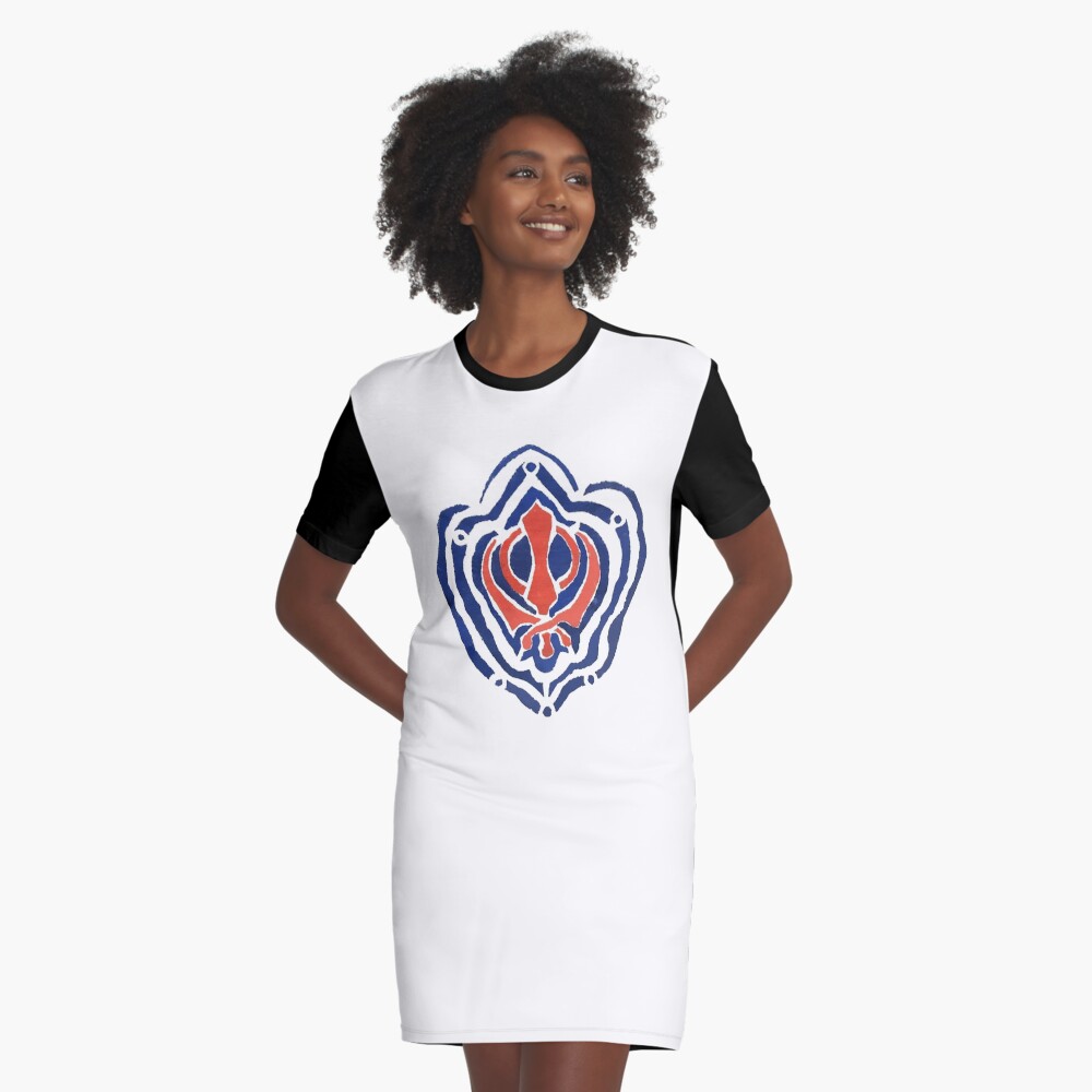 ADI SHAKTI Graphic T-Shirt Dress