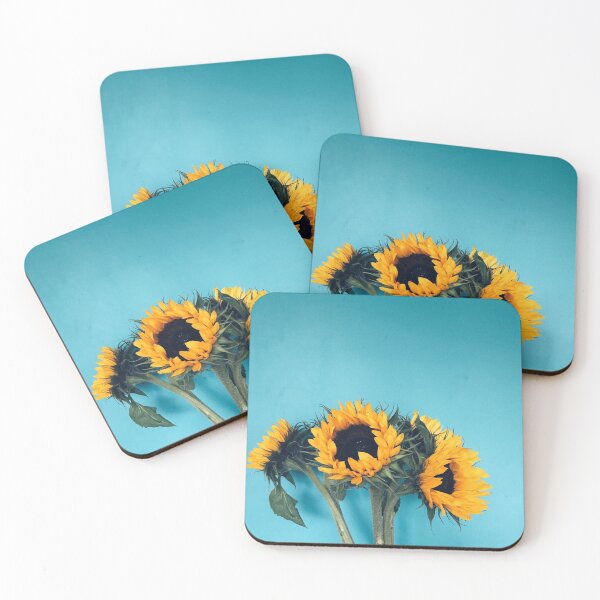 Sunflowers Coasters (Set of 4)