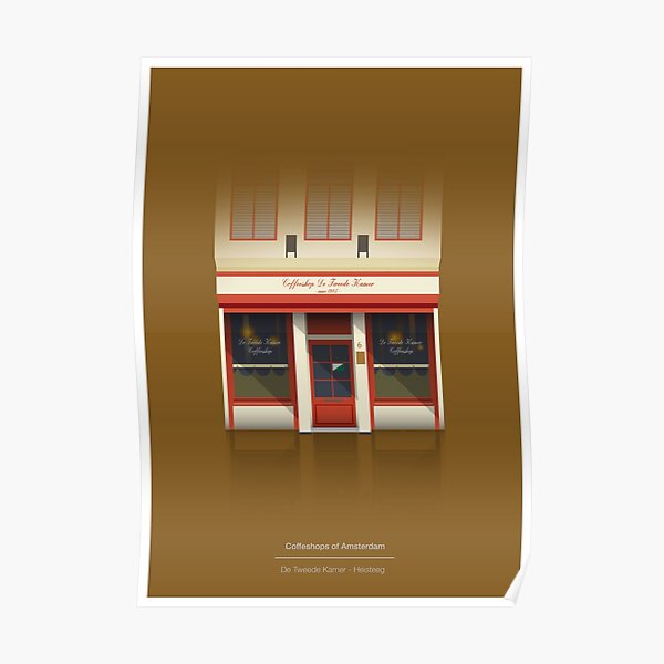 Herinnering doneren trog Amsterdam Coffeeshops - Tweede Kamer" Poster for Sale by WASABISQUID |  Redbubble