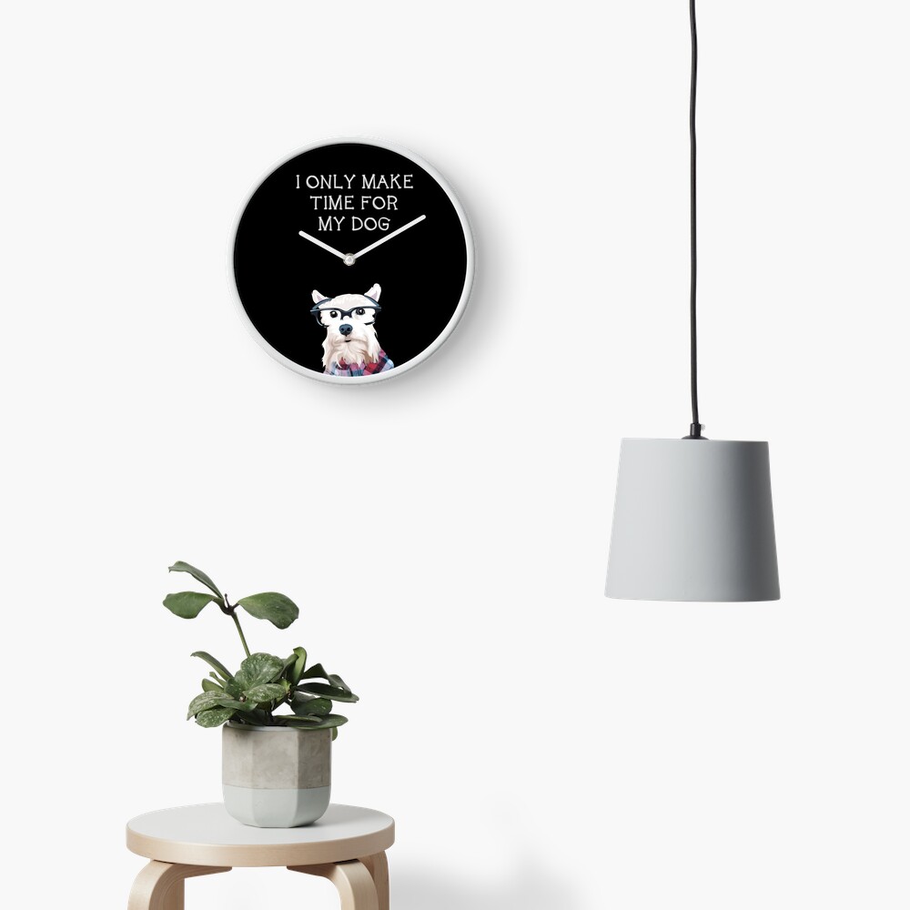 All About Dogs - Dog Clock Clock