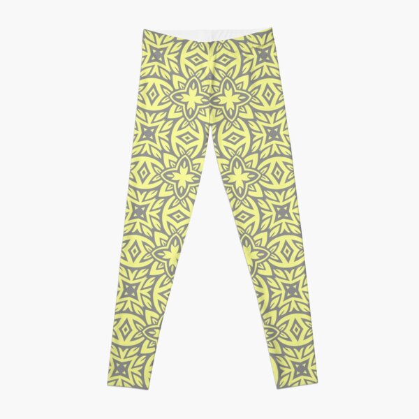 Decorative Arabesque Graphic Design Leggings