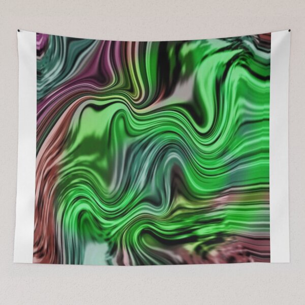 Item preview, Green abstract art designed and sold by Hvll1116.