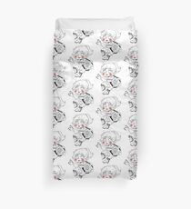 Portal 2 Chell and Wheatley Duvet Cover