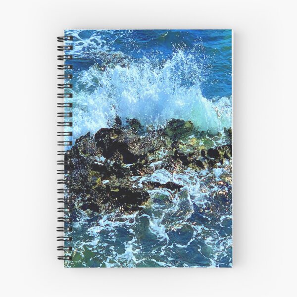 Item preview, CRASHING WAVES ON LONE ROCK designed and sold by CHOCOLATESCORPI.