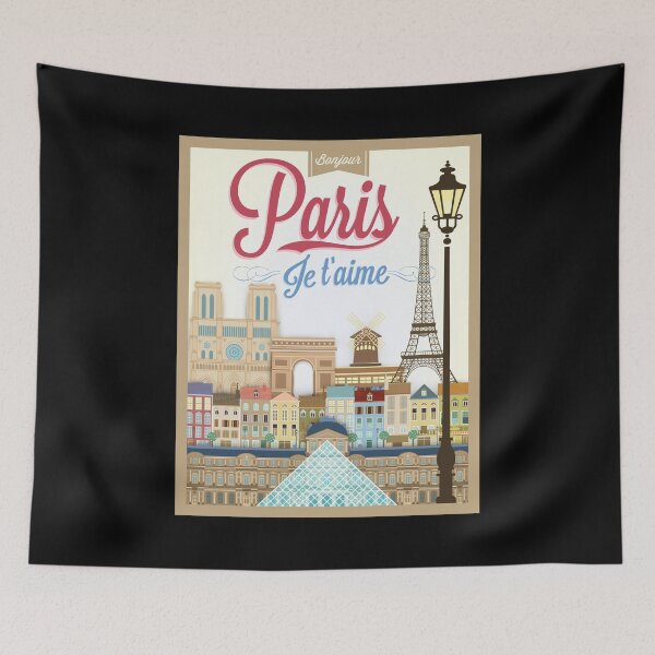 Item preview, Paris - Je t'aime designed and sold by All-Streets.