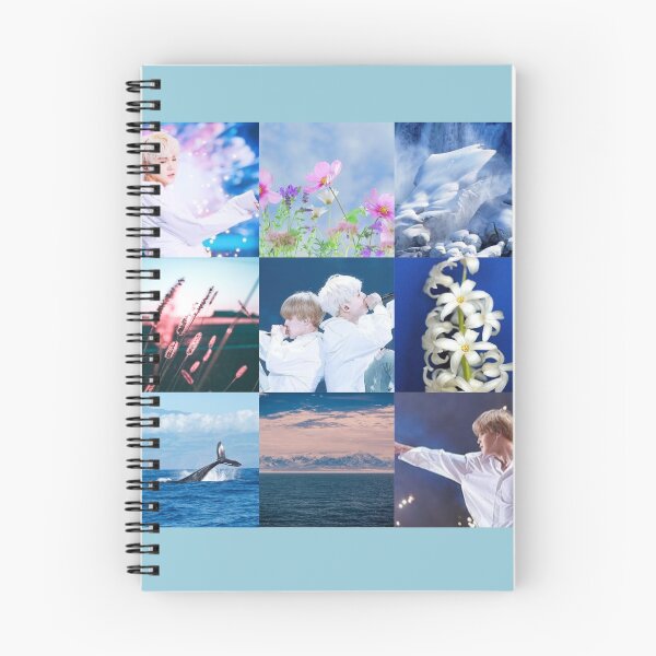 Item preview, Yoonmin Blue Collage designed and sold by luvart-ti.