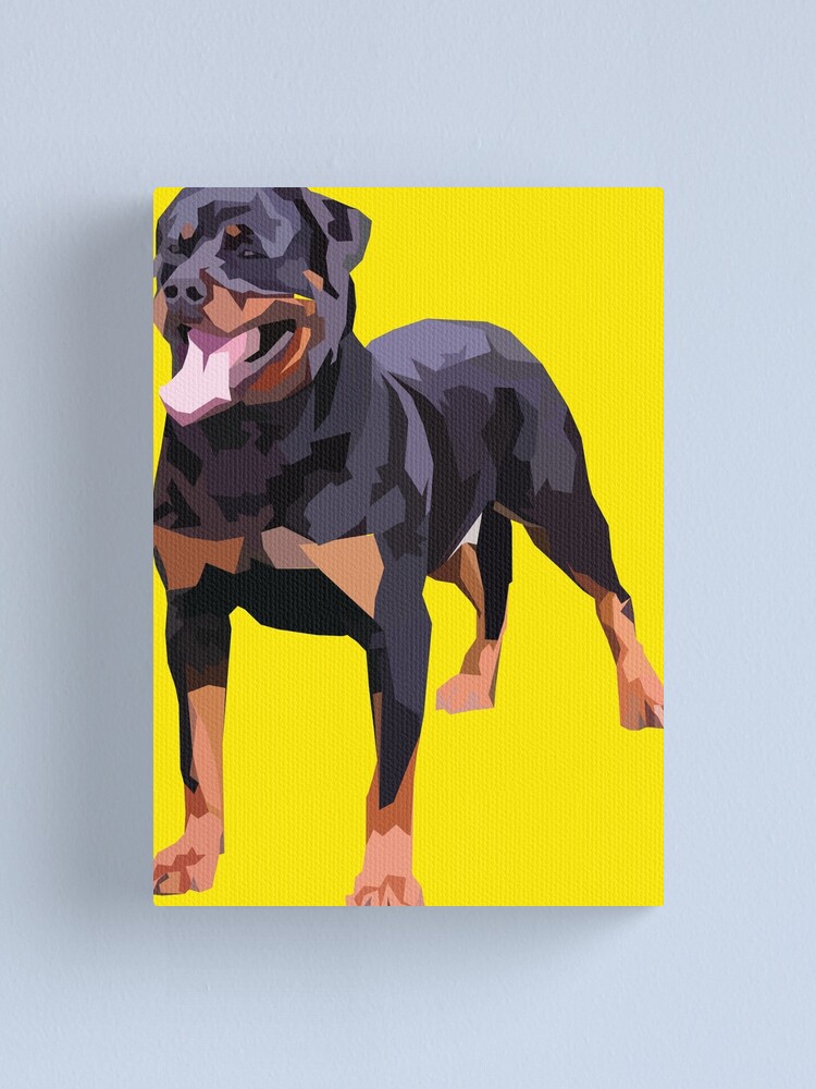 yellow rottweiler