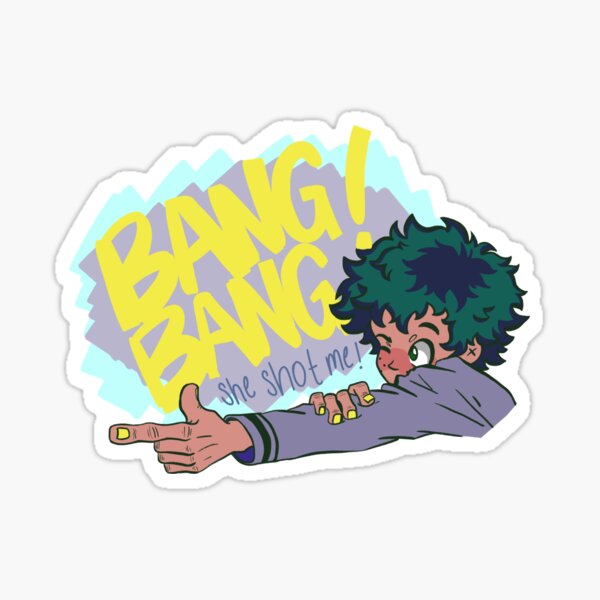 Midoriya Commits Murder Sticker