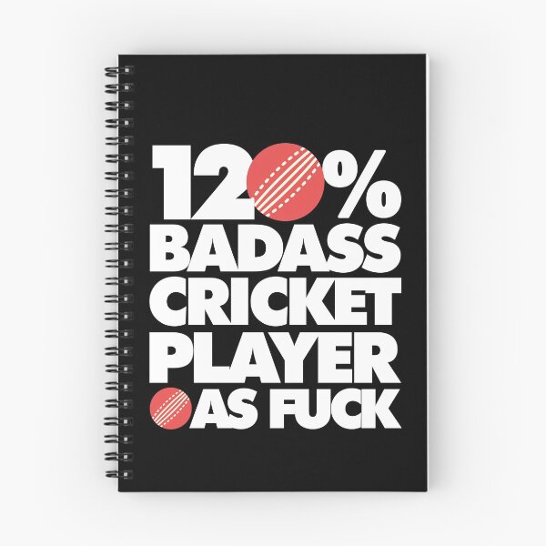 Item preview, 120% Badass Cricket Player AF Funny  designed and sold by elhefe.