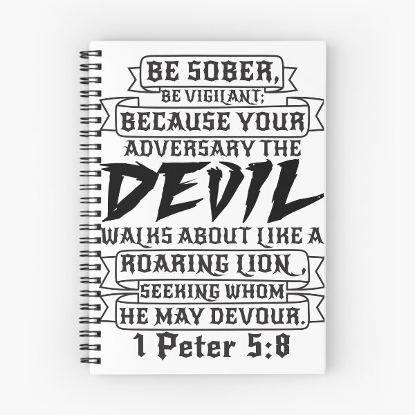 Item preview, 1 Peter 5:8 designed and sold by plushism.