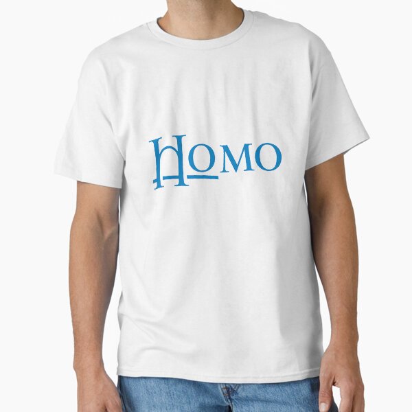 Vista previa del artículo con la obra «Moho pero homo», diseñado y vendido por skmb.