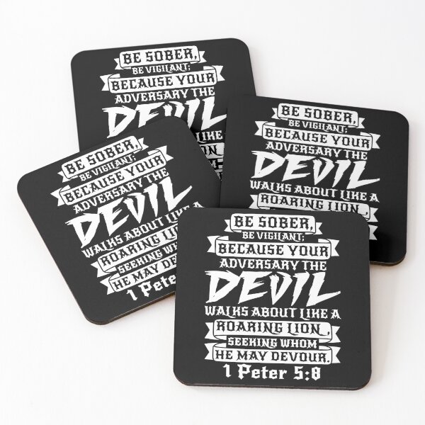 Item preview, 1 Peter 5:8 designed and sold by plushism.