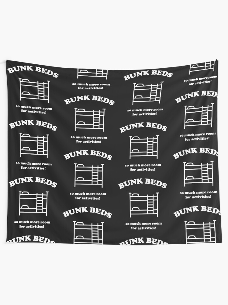 "Step Brothers quote Bunk Beds (light version)" Tapestry for Sale by