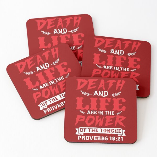 Item preview, Proverbs 18:21 designed and sold by plushism.