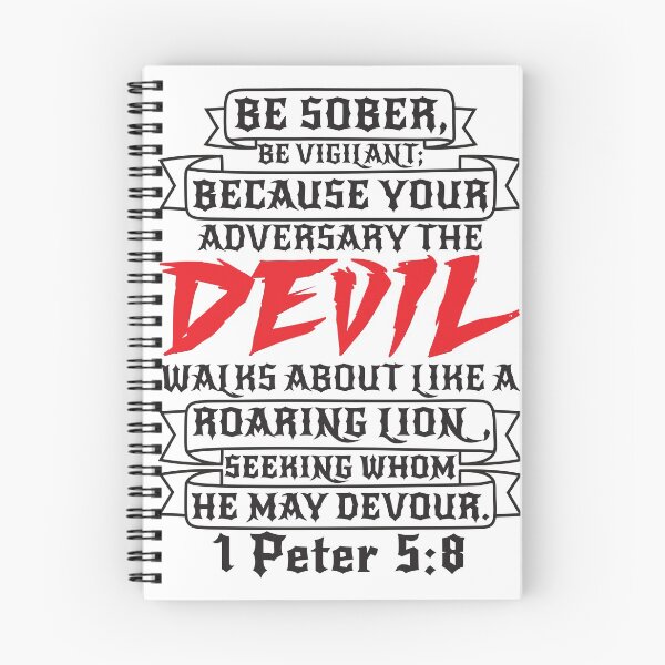 Item preview, 1 Peter 5:8 designed and sold by plushism.