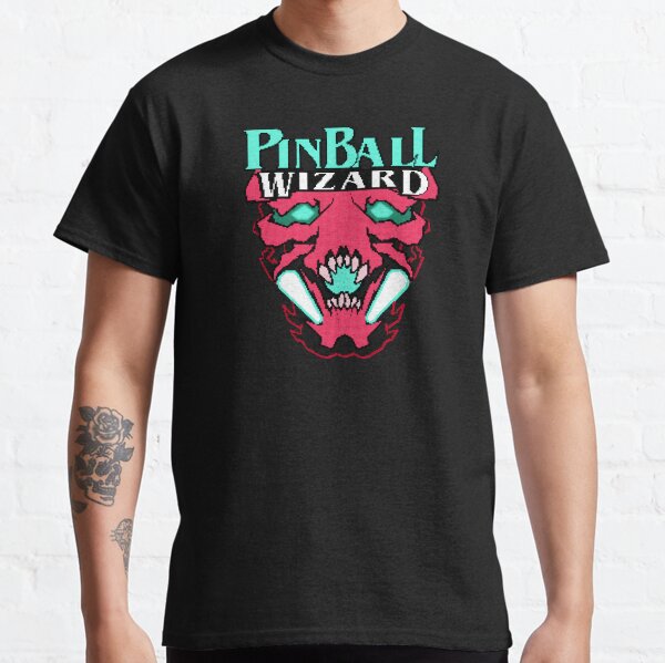 Pinball Wizard -red- Pixel Art Classic T-Shirt