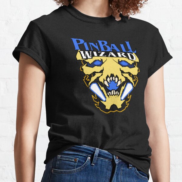 Pinball Wizard - yellow- 8bits retro Classic T-Shirt
