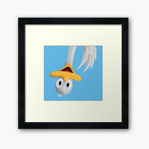 Hello Goose! Framed Art Print