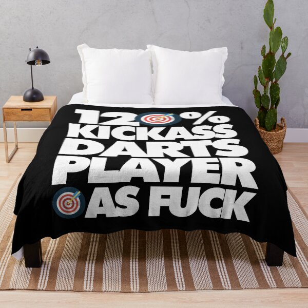 Item preview, 120% Kickass Darts Player AF Funny  designed and sold by elhefe.